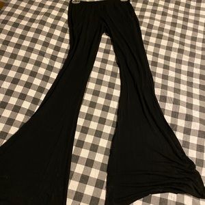 Women’s black flare leggings